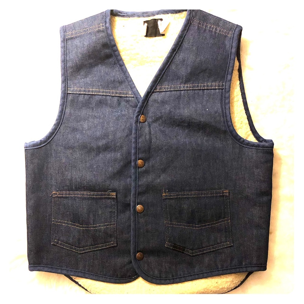 Blue Denim Vest